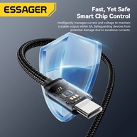 Cabo USB-C Essager 3A: Carregamento Rápido e Dados - imagem 4