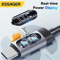 Cabo USB-C Essager 100W: Carregamento Turbo e Dados! - imagem 4