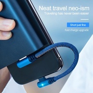 Cabo USB-C/Micro USB 25cm: Carregamento Rápido e Dados! - imagem 4