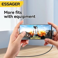 Cabo USB-C 100W Essager: Carregamento Turbo + Display! - imagem 4