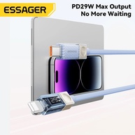Cabo USB-C iPhone: Carregamento Rápido 29W + Display - imagem 4