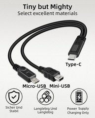 Cabo USB-C Y Splitter: Carregue 2 Dispositivos! - imagem 4