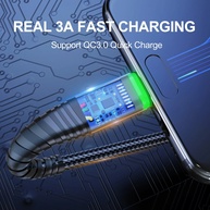 Cabo Micro USB 3A: Carregamento Rápido e Durável - imagem 4