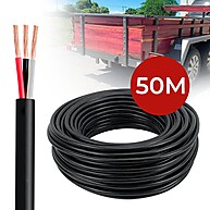 Cabo Elétrico 2x1mm: 50m de Cobre Puro! - imagem 1