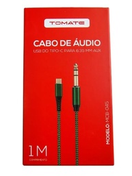 Cabo Adaptador USB-C para P10 6.35mm Estéreo: Conexão Profissional de Alta Fidelidade - imagem 3