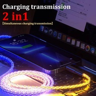 Cabo USB-C 66W RGB: Carregamento Turbo + Estilo! - imagem 4