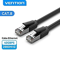 Cabo Ethernet Vention Cat8 40Gbps – Velocidade Extrema para Jogos - imagem 1