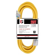 Cabo de Extensão Iluminado EP 50ft 12/3 SJTW Amarelo - Potência e Segurança para Uso Externo - imagem 2