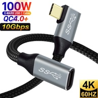 Cabo Extensor USB-C 10Gbps: Potência e Versatilidade - imagem 1
