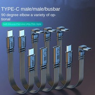 Cabo Extensor USB-C 90°: Carregue e Transfira Dados Rápido! - imagem 1