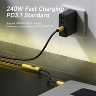Cabo Extensor USB-C 240W: Carregue Rápido! - imagem 4
