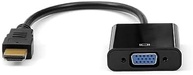 PlusCable Cabo Adaptador de video HDMI Macho para VGA Femea ADP-HDMIVGA10BK - imagem 1