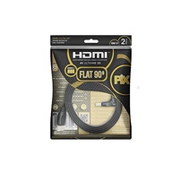 Cabo HDMI 2.0 PIX Flat Gold 2M 90 Graus 4K HDR - Conexão Premium e Imersiva - imagem 4