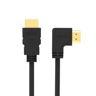 Cabo HDMI 2.0 Fortrek 1.5m 90º Preto - Imagem 4K e Som Imersivo - imagem 3