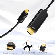 Cabo HDMI USB-C 4K Ultra HD: Transmissão Rápida e Imagens Incríveis para Seu Celular! - imagem 5