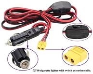 Cabo XT60 Fêmea para Isqueiro 12V/24V com Interruptor e Fusível 3m - Potencialize seu Carregamento! - imagem 4