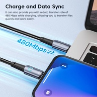 Cabo iPhone 20W Toocki: Carregamento Turbo + LED! - imagem 4