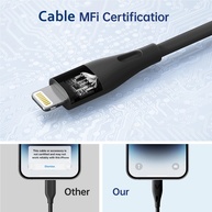 Cabo Lightning Retrátil: Carregue Rápido seu iPhone! - imagem 1