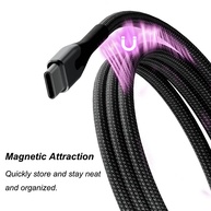Cabo USB-C 60W: Carregamento Rápido e Magnético - imagem 4