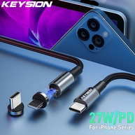 Cabo Magnético KEYSION 27W: Carregamento Turbo! - imagem 1