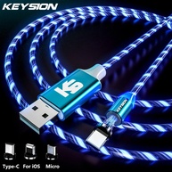 Cabo Magnético LED KEYSION: Carregue com Estilo! - imagem 1