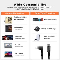 Cabo Magnético USB-C 240W: Carregamento Turbo! - imagem 4