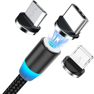 Cabo Magnético USB: Carregue Rápido e Sem Esforço! - imagem 1