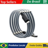 Cabo Magnético V8: Organize e Carregue! - imagem 1