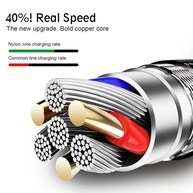 Cabo Micro USB Resistente: Carregue Rápido! - imagem 4