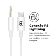 Cabo P2 para iPhone: Áudio Impecável em 1 Metro - imagem 1