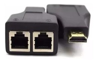 Extensor HDMI Passivo 30m: Imagem 3D Cristalina Via Cabo de Rede RJ45 Cat5e/6 - imagem 4