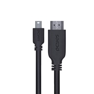 Cabo Mini DisplayPort para HDMI 2.0 2 Metros PCYES: Conexão Perfeita para Sua Mídia! - imagem 1