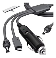 Cabo Carregador 3 em 1 Starlink Mini: USB-C, Plug DC e Isqueiro Veicular 12V/24V - Energia Portátil para Internet Satélite - imagem 5