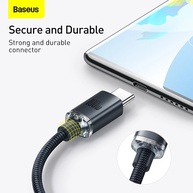 Cabo Baseus 100W USB-C: Carregamento Ultra Rápido! - imagem 4