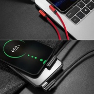 Cabo USB C/ Micro USB 25cm: Carregue Rápido! - imagem 4