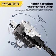 Cabo 4 em 1 Essager 65W: Carregue Rápido! - imagem 4