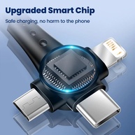 Cabo 3 em 1 120W: Carregue Rápido! - imagem 4