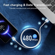 Cabo Turbo USB-C 6A: Carregamento Ultra Rápido! - imagem 4