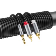 Cabo RCA P2 3m: Áudio Impecável! - imagem 1