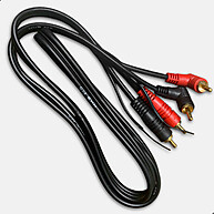 Cabo RCA TechOne 1m 4mm: Conexão de Áudio Automotivo de Qualidade - imagem 1