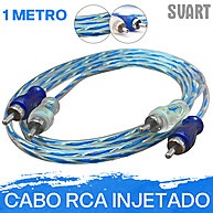 Cabo RCA Techone Svart: Som Automotivo Impecável - imagem 1