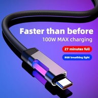 Cabo USB-C 6A: Carregamento Rápido + RGB! - imagem 4