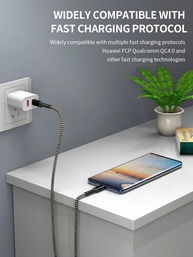 Cabo USB-C 60W Gopala: Carregamento Turbo para S24! - imagem 4
