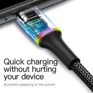 Cabo Baseus iPhone: Carga Rápida e Dados Seguros - imagem 4