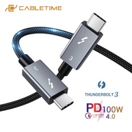 Cabo Thunderbolt 3: Carregue e Transfira Dados Rápido! - imagem 1