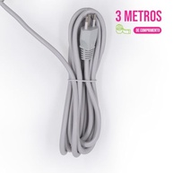 Filtro de Linha Premium: 6 Tomadas 10A + 6 USB 3.4A, Cabo 3m, Branco - Organize e Carregue Tudo! - imagem 5