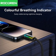 Cabo USB-C Lightning Rocoren 27W: Carregamento Turbo! - imagem 4