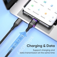Cabo USB-C Magnético 240W AUFU: Carregamento Turbo! - imagem 4