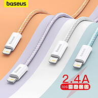 Cabo USB Baseus 2.4A – Carregamento Rápido para iPhone 14 e 13 Pro Max - imagem 1