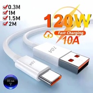 Cabo USB-C 120W Super Rápido: Carga Total em Minutos! - imagem 1